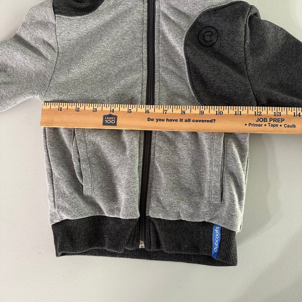 Cubcoats‎ Grey Puppy 2-in-1 Transforming Hoodie Jacket Plush Toy Size 3T - Picture 8 of 9